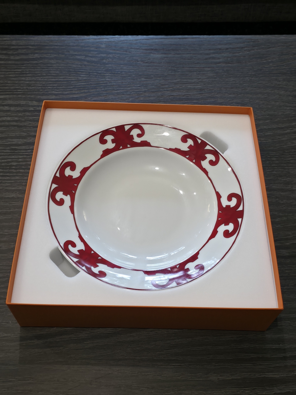 Hermès Balcon du Guadalquivir soup plate